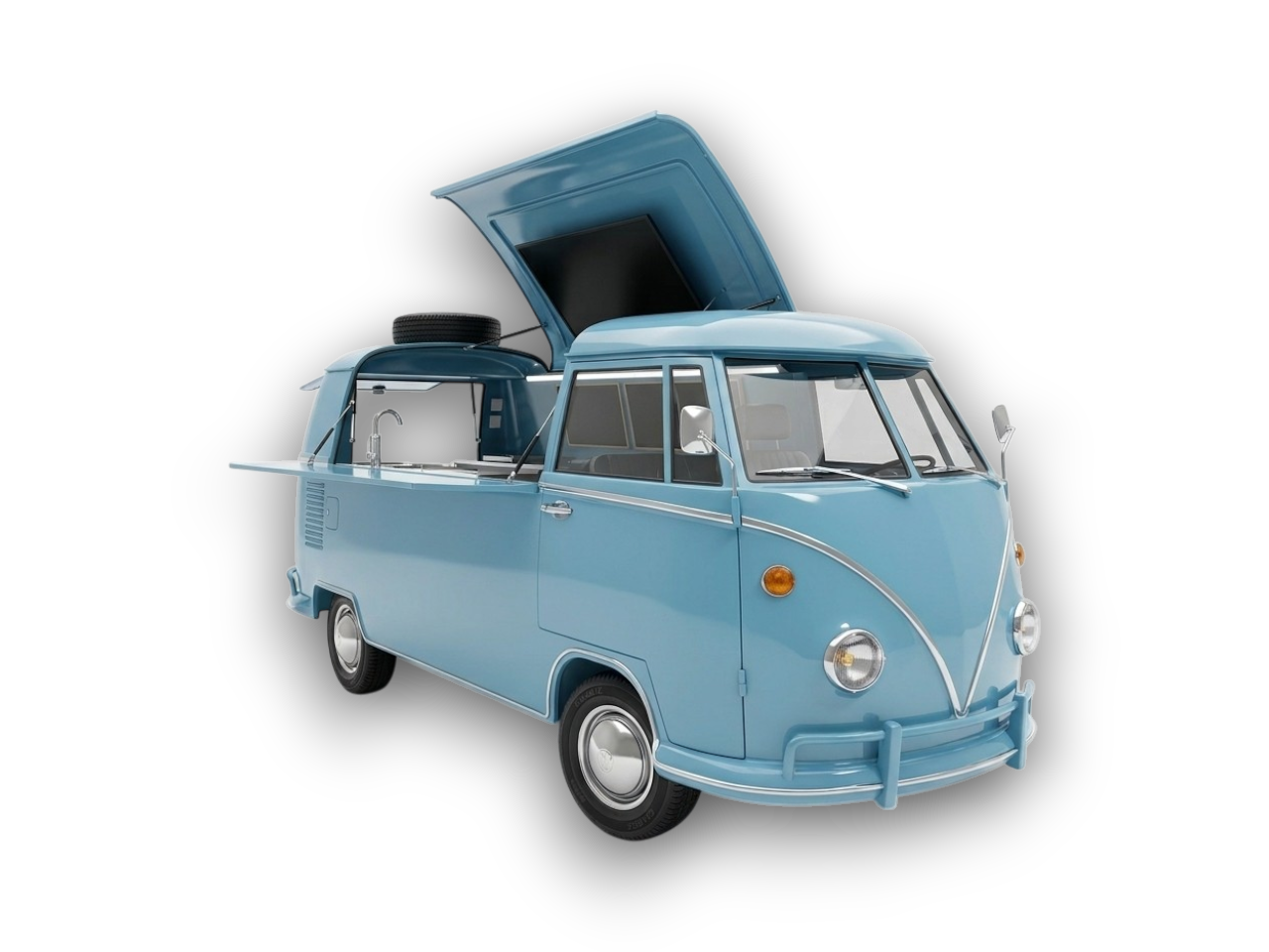 Modèles de food trucks et remorques Vintage